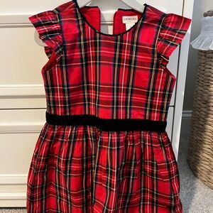 Crewcuts tartan plaid dress - 4T